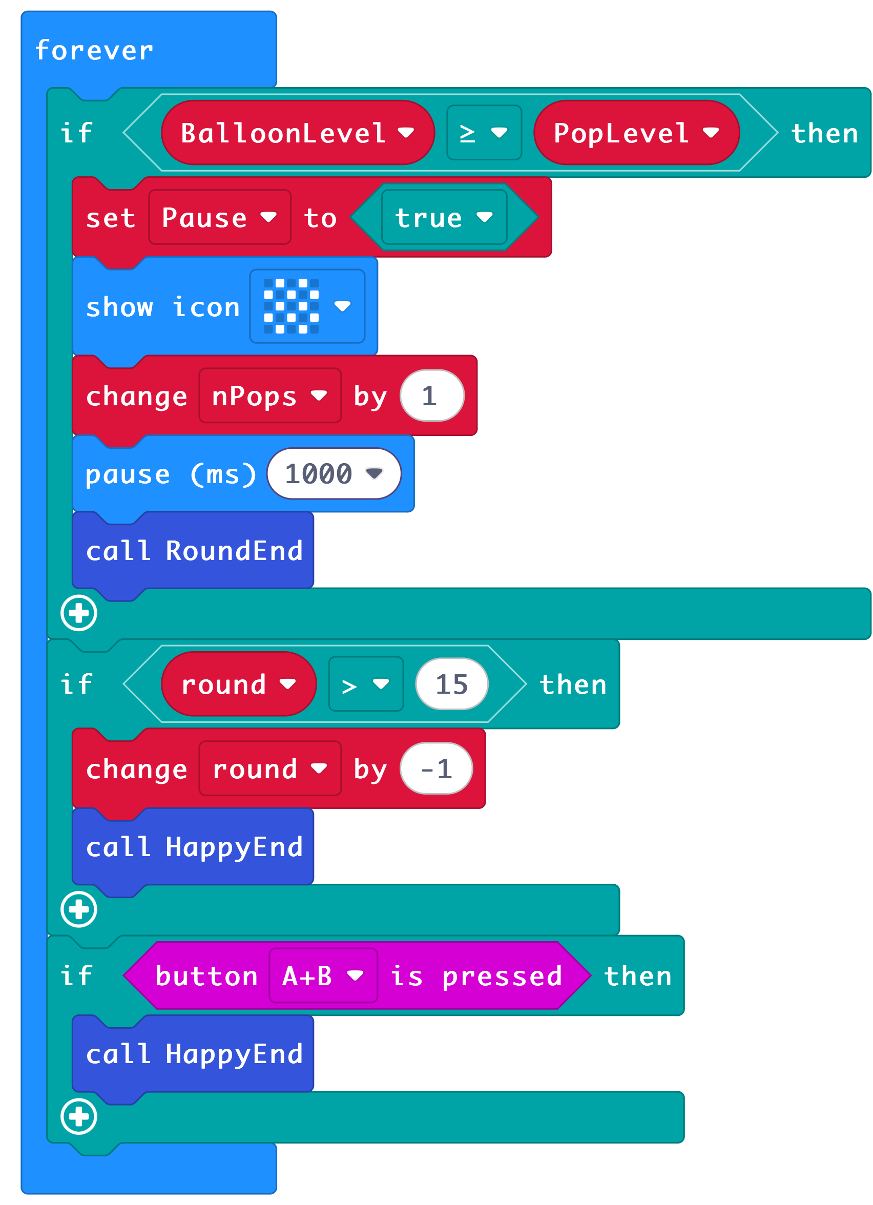 Forever loop logic